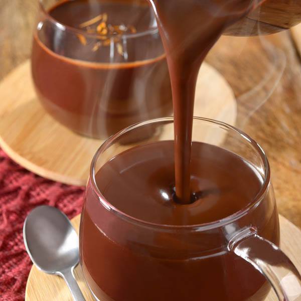 Chocolate quente rápido e fácil