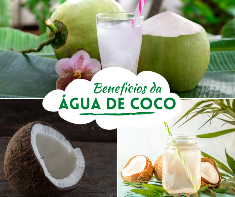 4 benefícios da água de coco